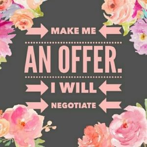Reasonable offers welcome!! 😊